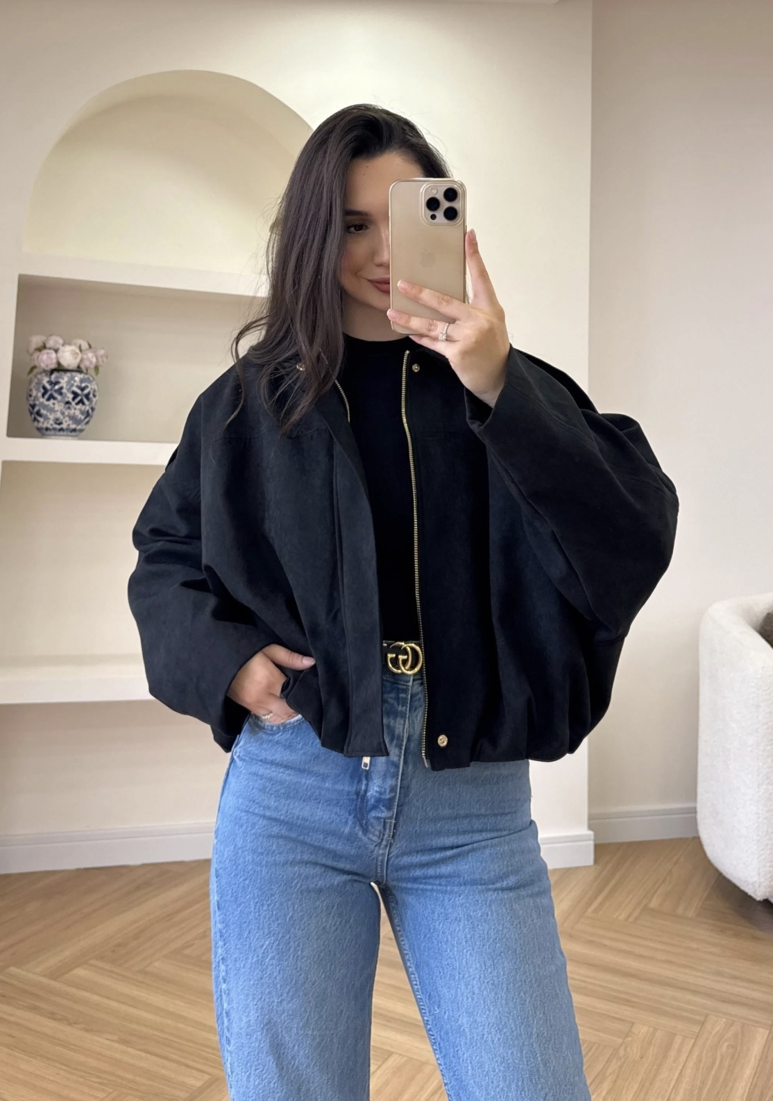Bomber Suede